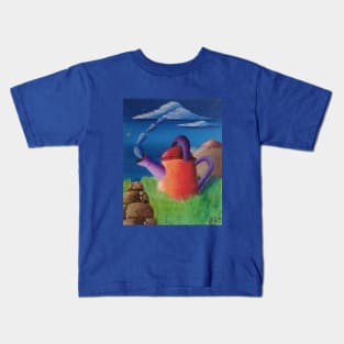 Water-drops Returning to Clouds Kids T-Shirt